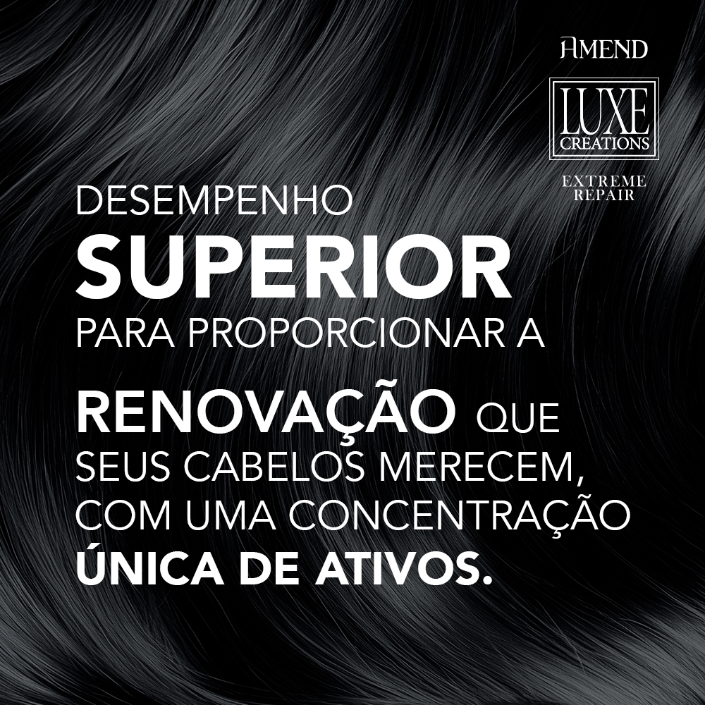 Kit Amend Luxe Creations Extreme Repair | 5 produtos